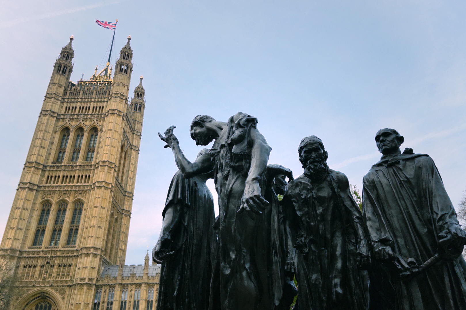 The Burghers of Calais by Auguste Rodin in London